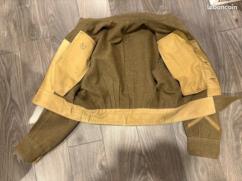 Battledress canadien 1944 3e division ww2 (image 5)