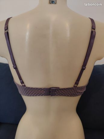 Soutien-gorge Violet Bonnet C Taille 95C - Neuf Sans étiquettes, Avec Armatures, Bonnets Souples