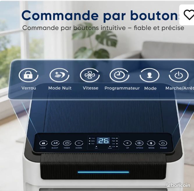 NEUVE SCELLEE GARANTIE 2 ANS Humhold HDPAC-09-PSA1 – Climatisation 9000 BTU (image 5)