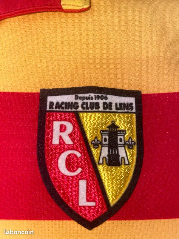 Maillot Extérieur Enfant RC Lens 2007-2008 - Nike - Vintage, état Moyen - Collection