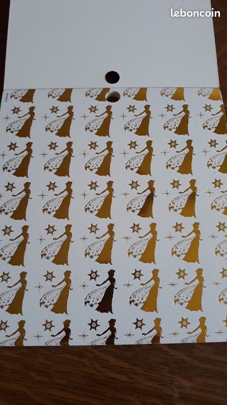 Bloc papiers disney reines des neiges scrapbooking (image 2)