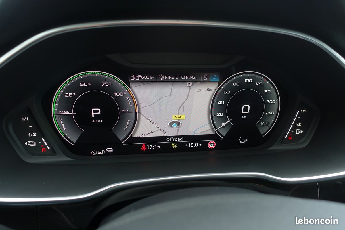 Q3 45 Tfsi e S-Tronic 245ch Hybride Rechargeable Virtual cockpit/Cuir chauffants/Gps Europe/Caméra/Carplay/Hayon électrique/1*Main/Garantie 12 mois (image 11)