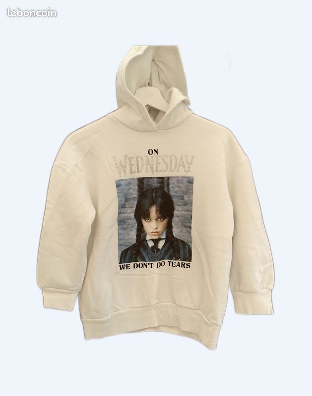 Sweat shirt à capuche fille (image 1)