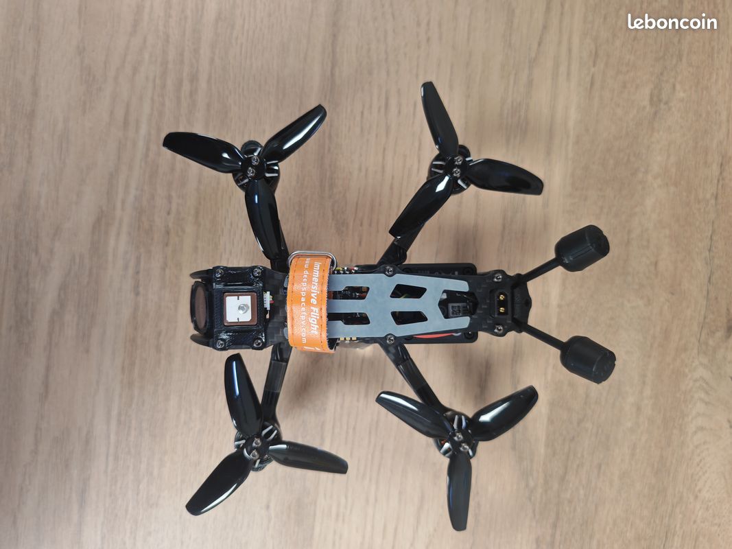 [NEUF] Lot FPV Drone DeepSpace Seeker 3 DJI O4 Pro + 9 LiPo + Hélices (image 11)