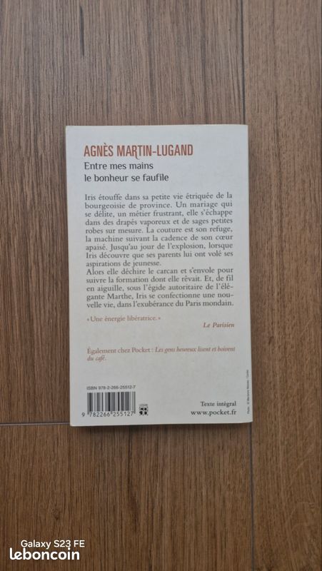 Entre mes mains le bonheur agnes martin lugand (image 3)