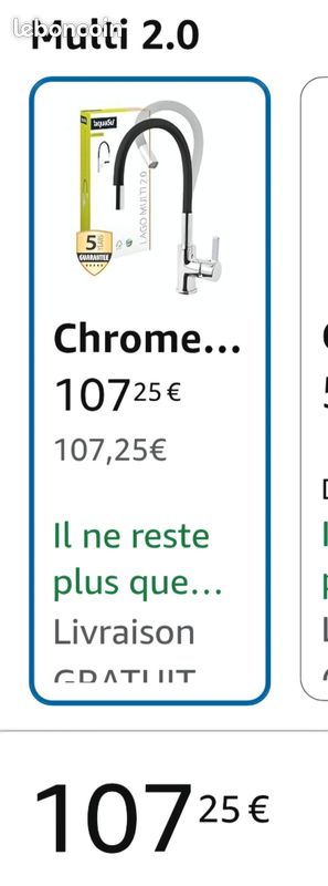 Robinet de cuisine flexible (image 1)