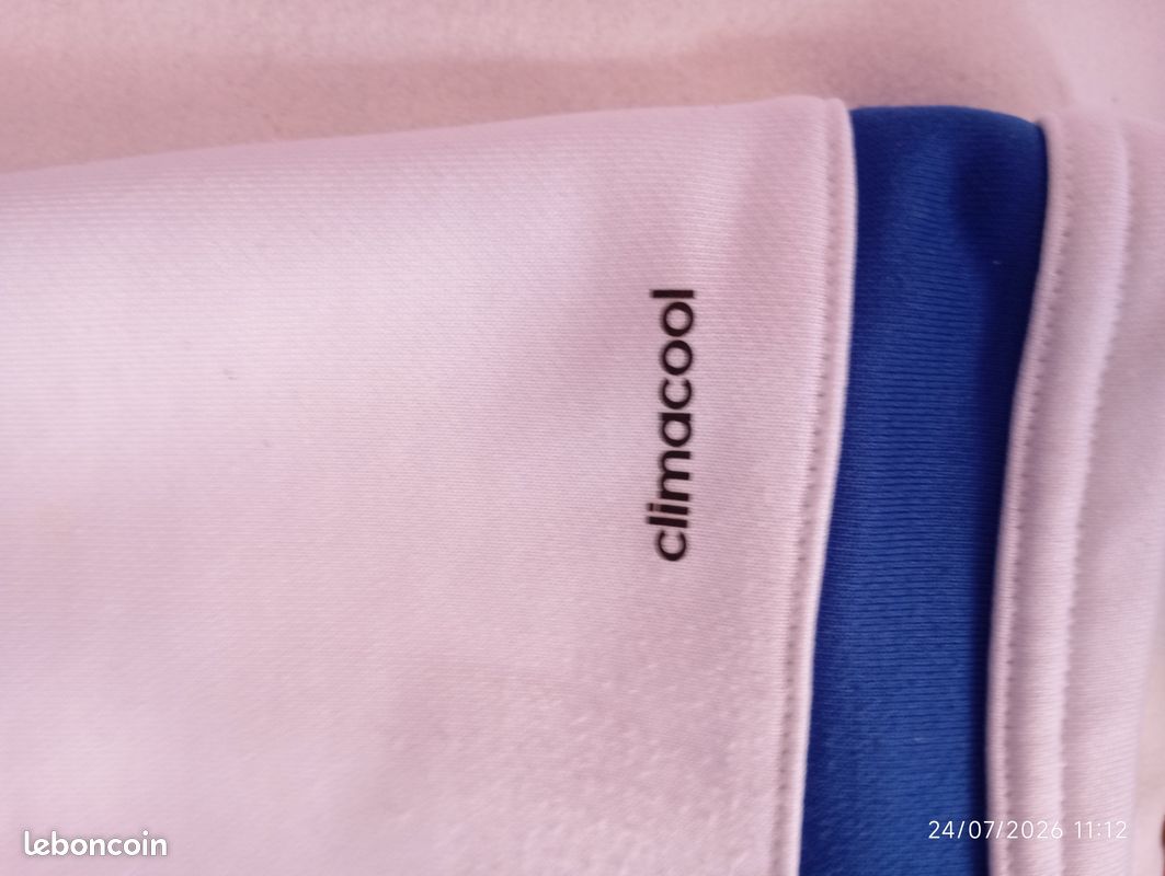 Maillot adidas col zippé 11/12 ans (image 6)