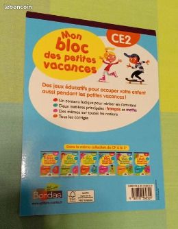 Mon bloc des petites vacances CE2 (image 2)