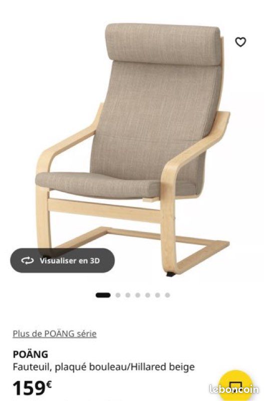 Chaise POANG IKEA (image 8)