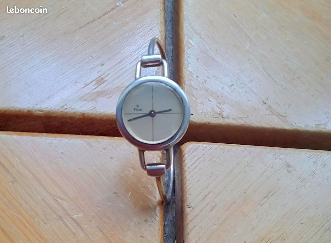 Montre en argent ELVIA remontage mécanique (image 1)