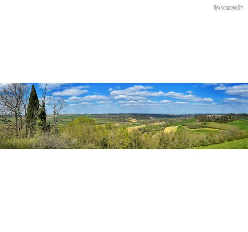 Magnifique terrain à bâtir avec CU Situé dans la belle campagne gersoise, à 40 mins de Airbus