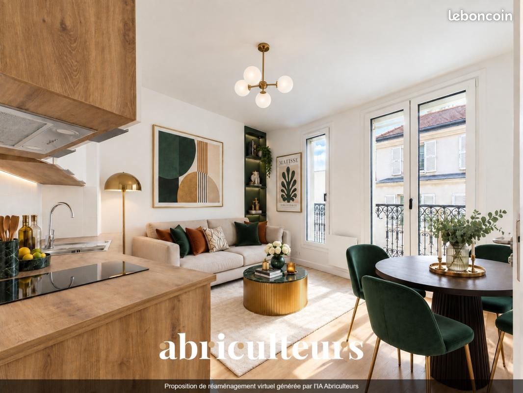 Appartement 2 pièces 25 m² · à Paris · 25 m² · 337 500 €