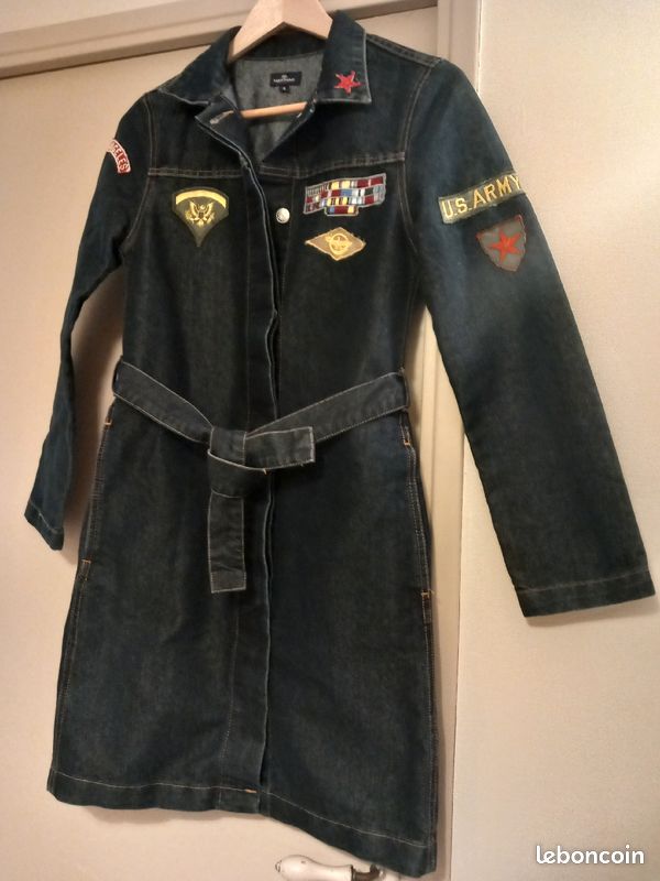 Trench en jean femme (image 1)