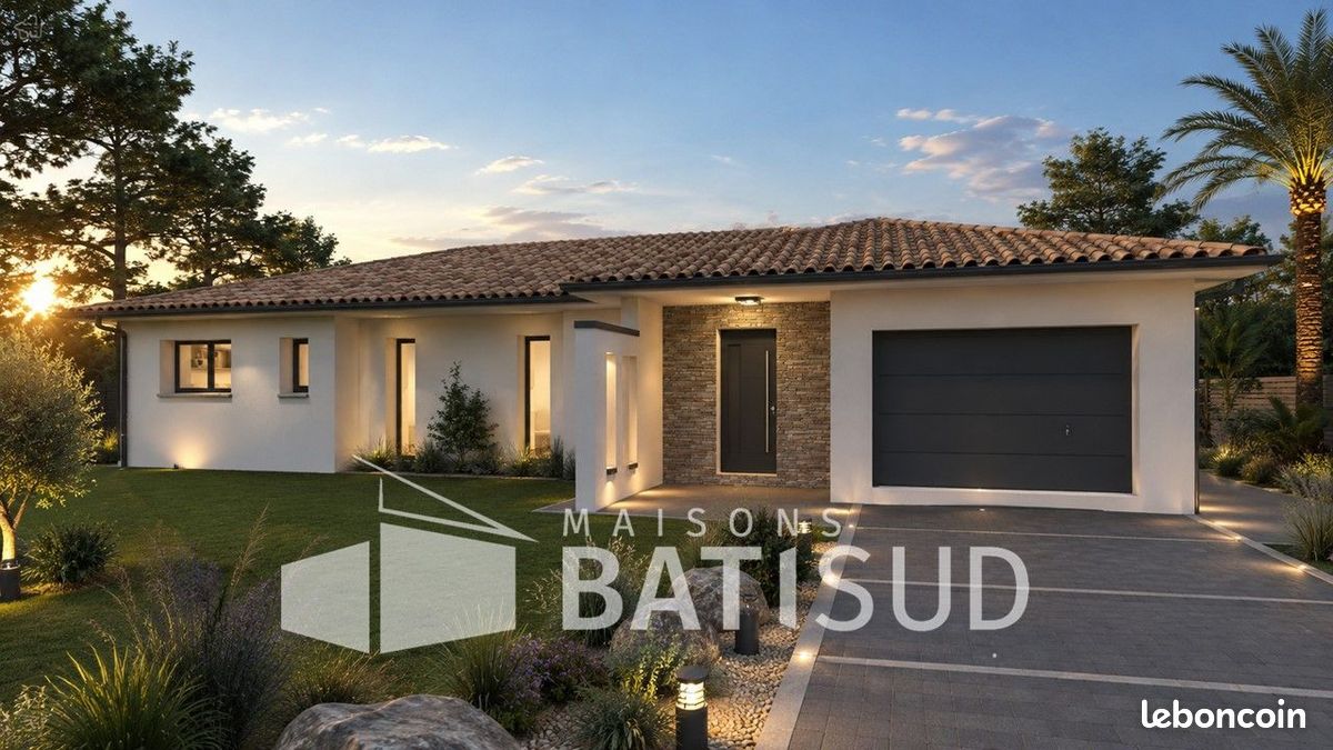 BOULIAC maison 130 m² + 20 M² de garage avec terrain (image 3)