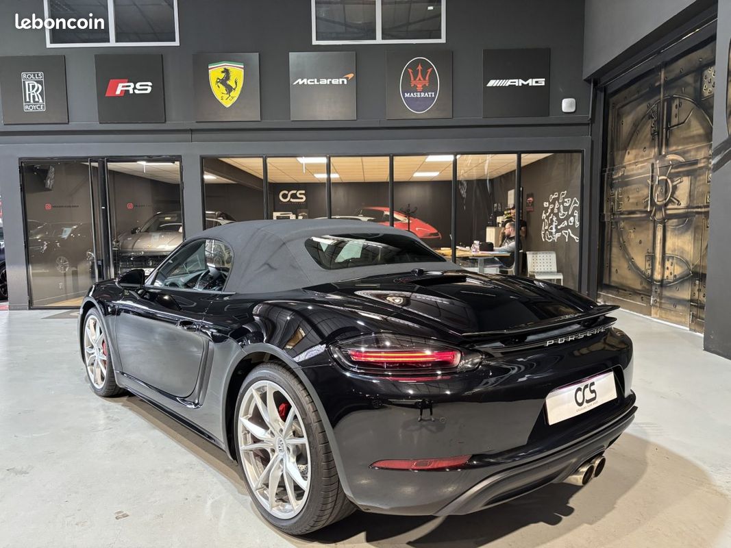 Porsche 718 Boxster S 350ch Echappement Sport Options++ (image 9)