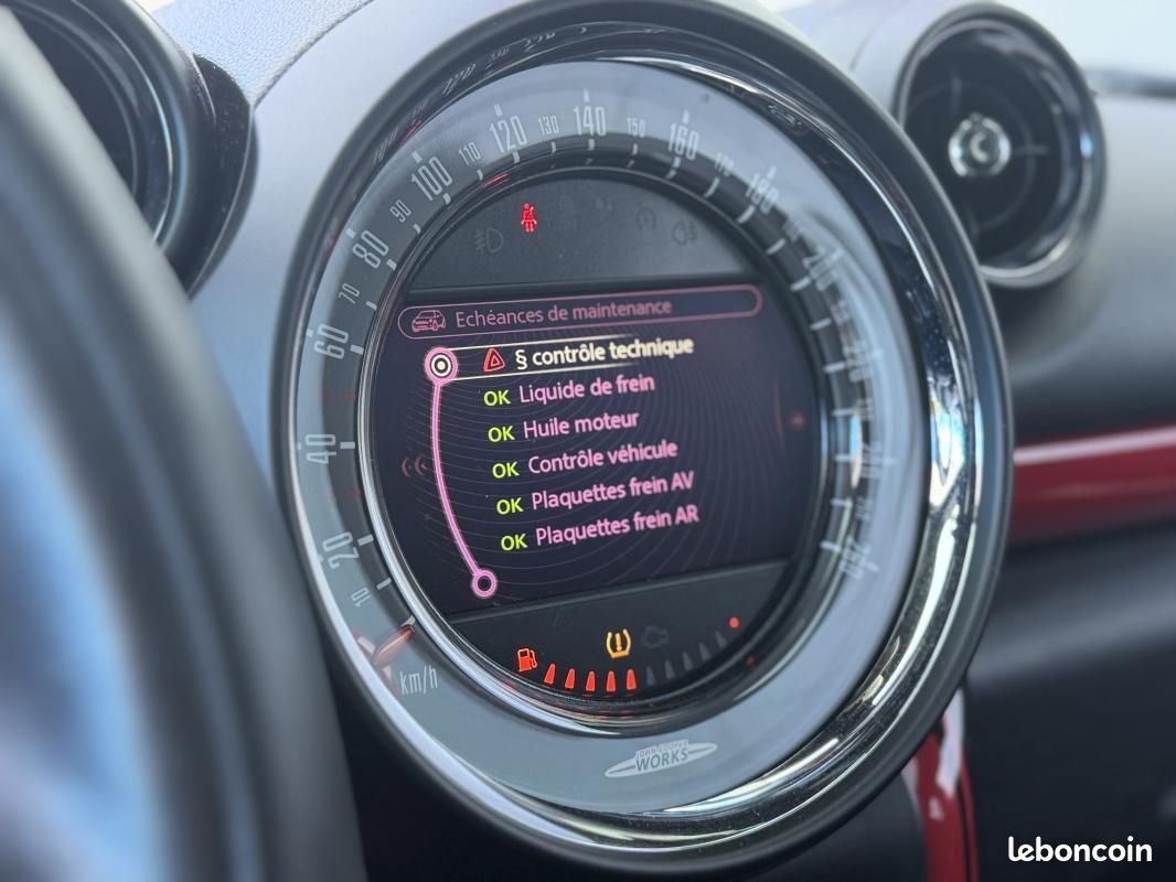 Mini Countryman JOHN COOPER WORKS ALL4 1.6 218 CH BVA6 / SUPERBE ETAT TOIT OUVRANT JCW (image 12)