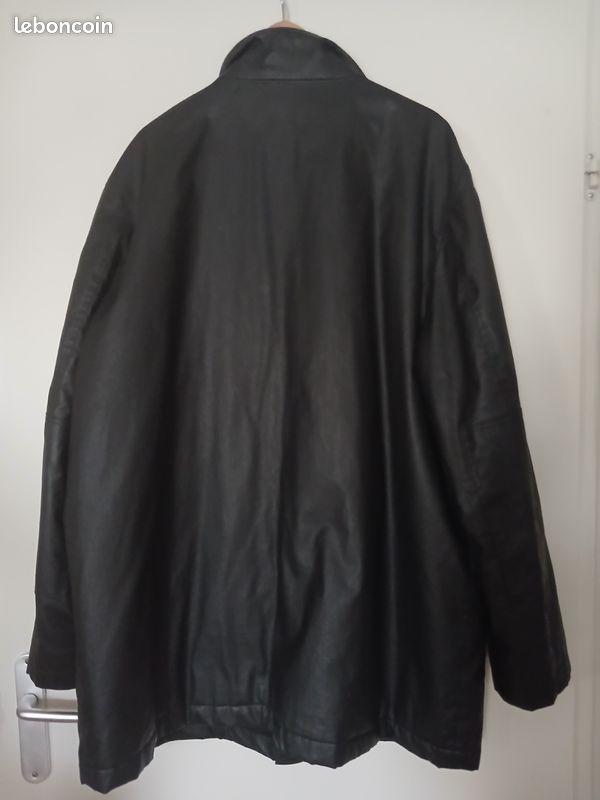 Veste longue simili cuir Eden Park, Taille XXL (image 2)