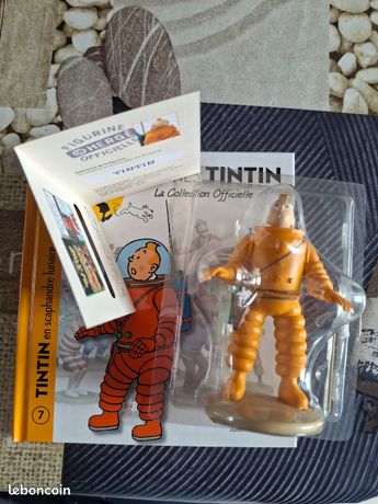 TINTIN Nestor Halambique Figurine officielle n°87 Neuf sous cello