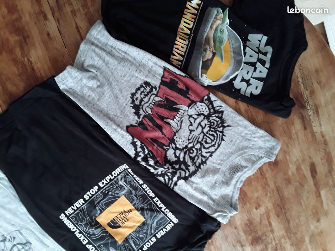 Lot de 4 tee-shirt (image 3)