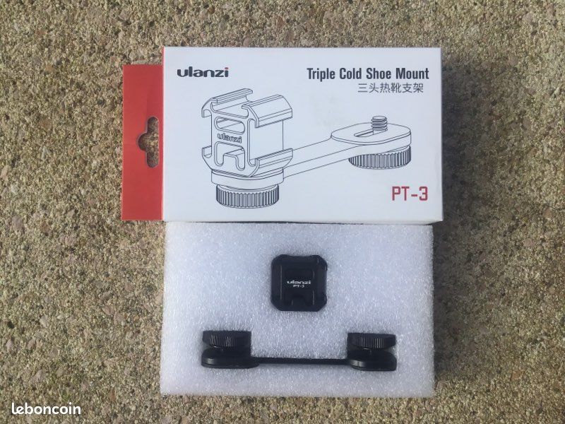 Support De Griffe Pour Appareil Photo, Triple Griffe De Fixation Pour Microphone, Moniteur, Lumière Vidéo LED, Lampes Flash, Enregistreur Audio