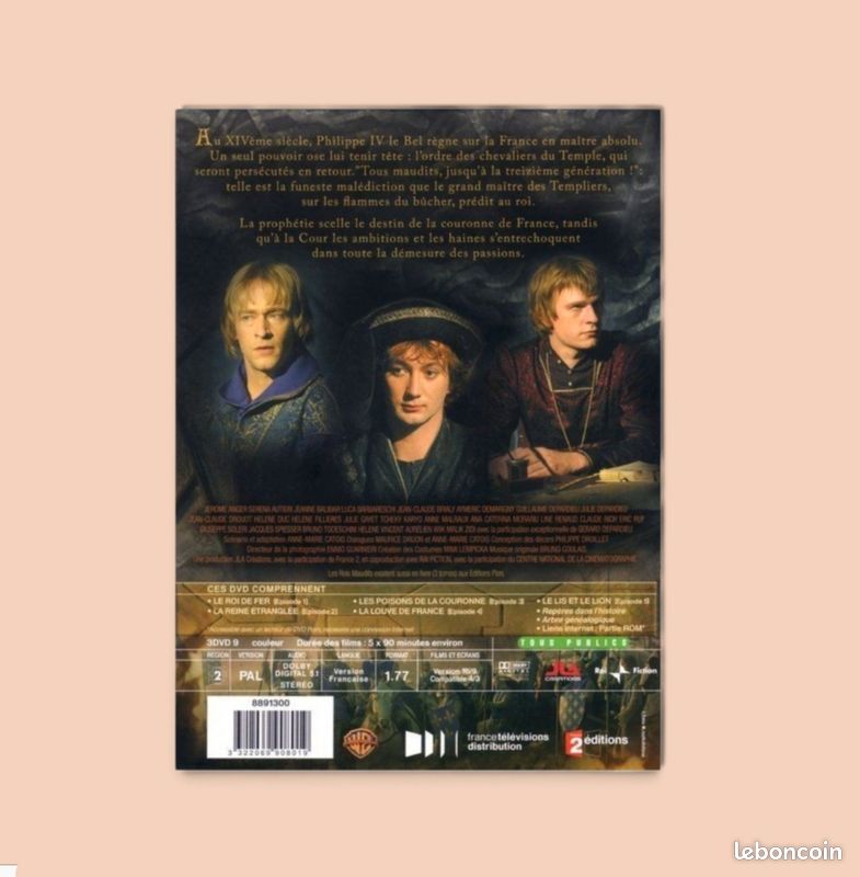 Coffret DVD Intégrale Les Rois Maudits NEUF SOUS BLISTER (image 4)