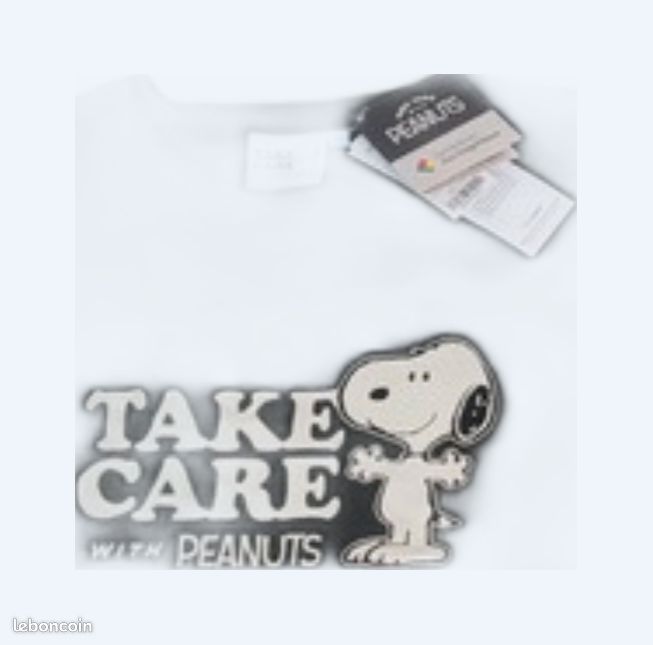 Tee-shirt Take Care With Peanuts (image 1)