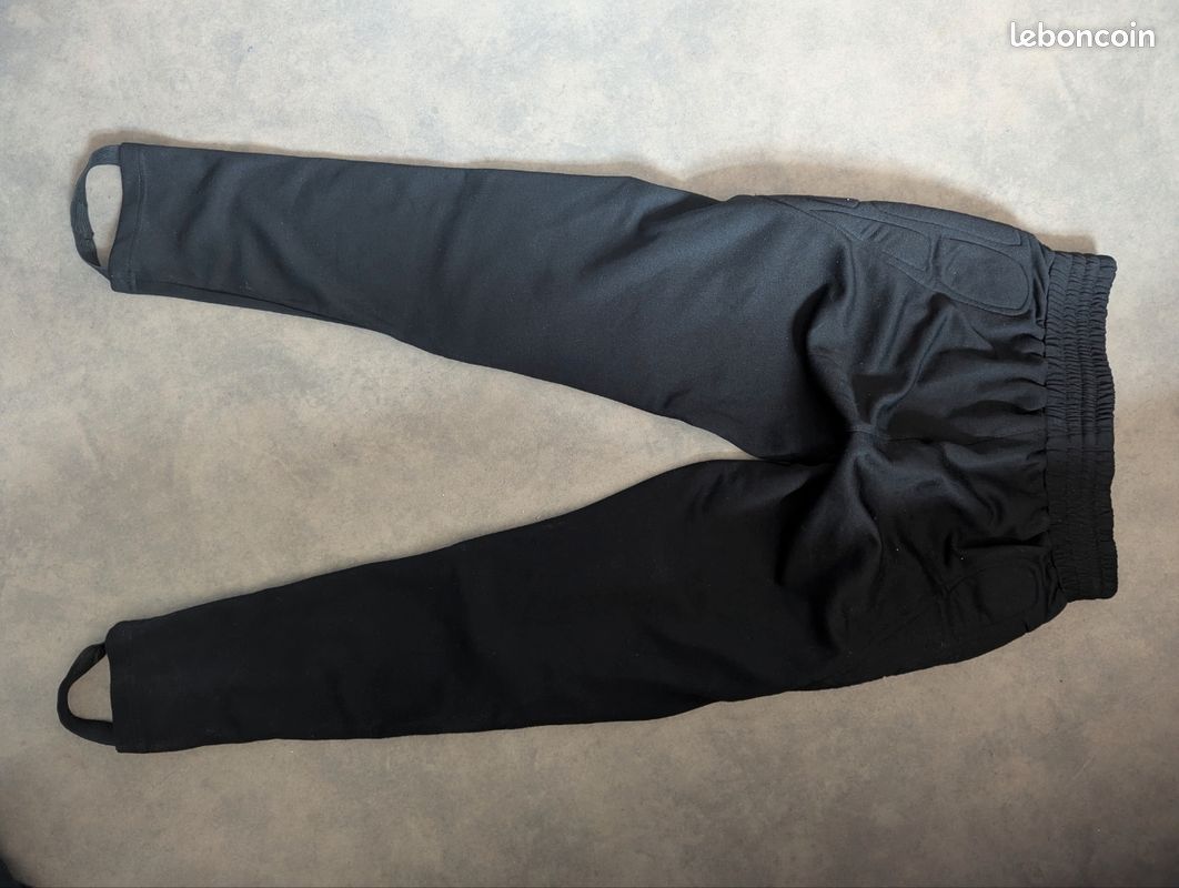 Pantalon gardien Uhlsport noir sur