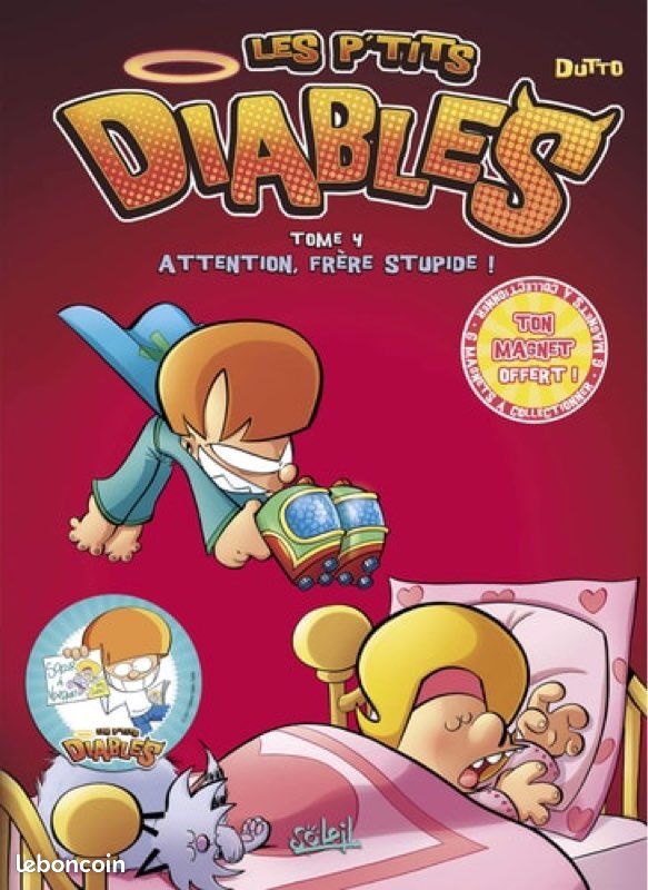 BD Les P’tirs Diables Tome 4 (image 1)