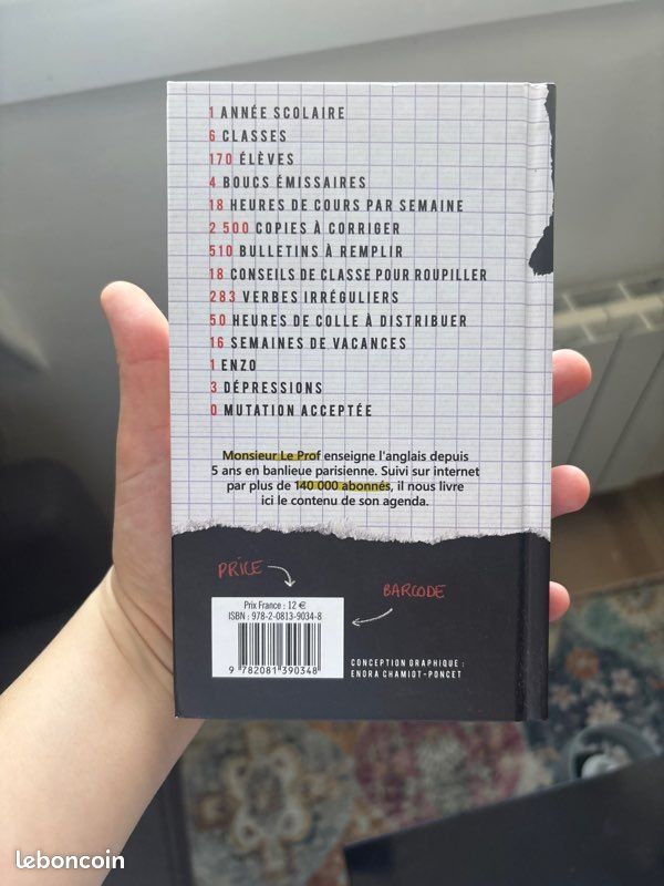 Livre monsieur le prof (image 2)