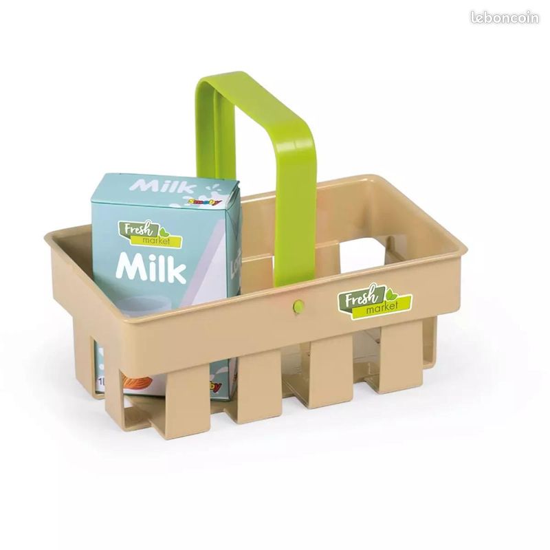 Smoby - Fresh Market - Marchande pour Enfant - Supermarché Bio - Pa