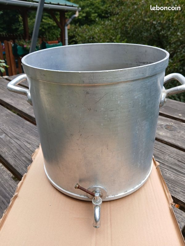 Marmite en alu BOURGEAT 33cm (image 1)