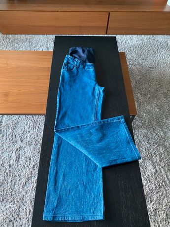 Pantalon grossesse maternité t38 bleu jean - Maternite