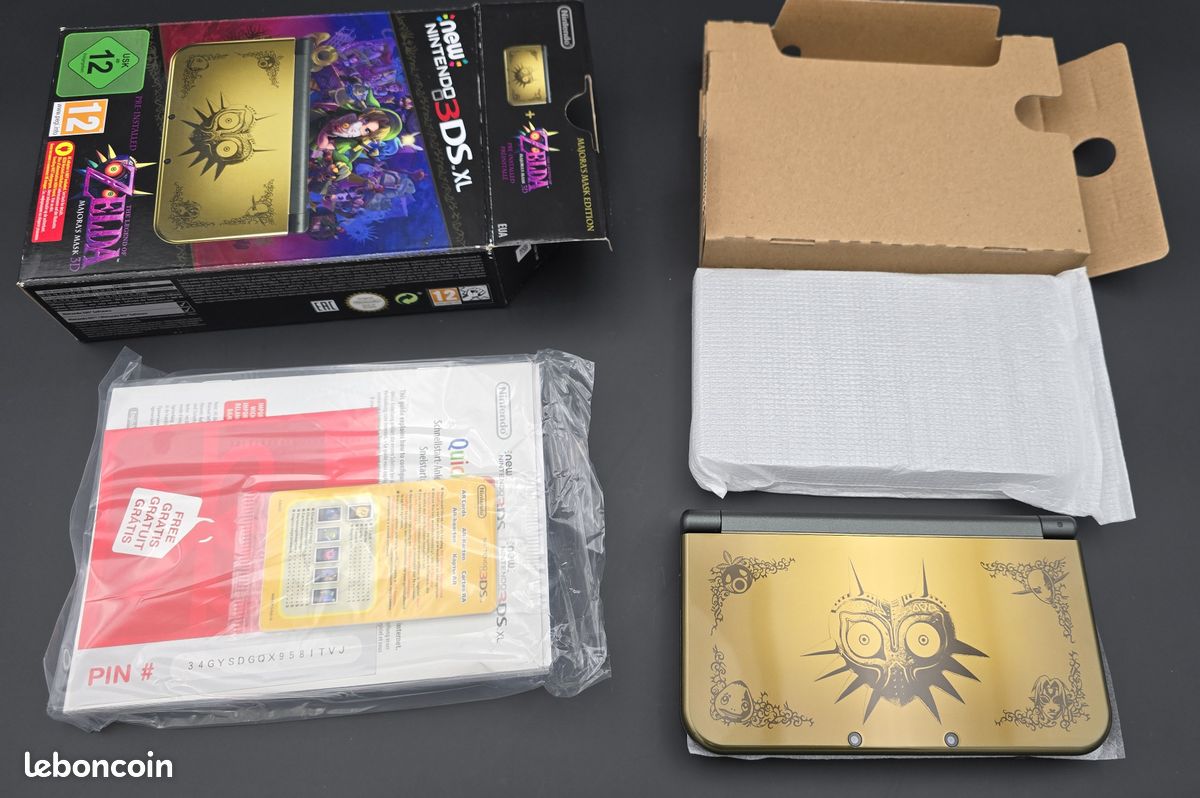 NEUF Nintendo 3DS XL Zelda Majora's Mask Nintendo Édition Limitée Console (image 4)