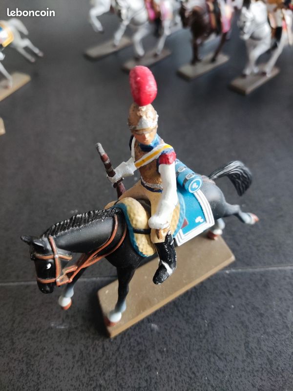 STARLUX rare display set NAPOLEONIC GLORIEUX CAVALIERS DE NAPOLEON fine