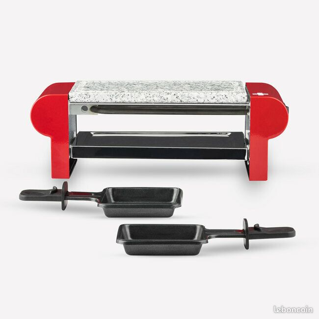 Raclette et pierre à cuire pour 2 personnes HKoenig (image 2)