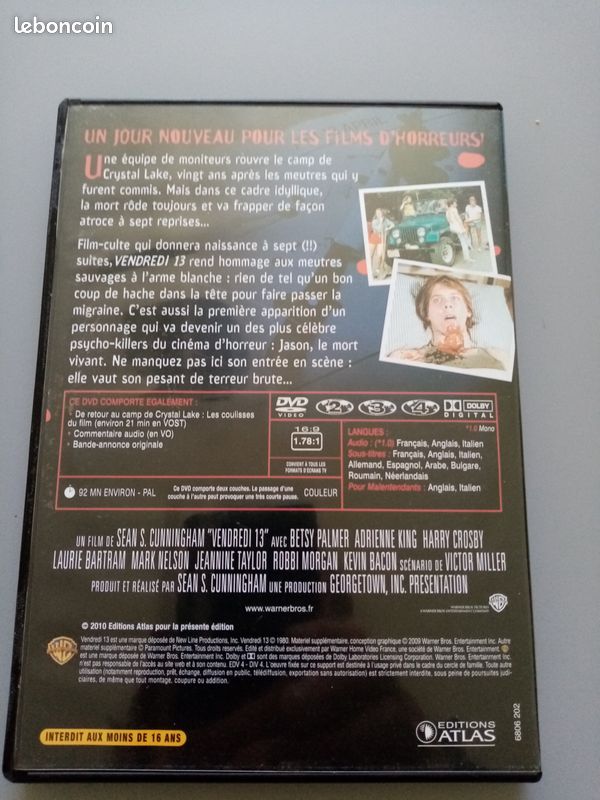 Dvd vendredi 13 (image 3)