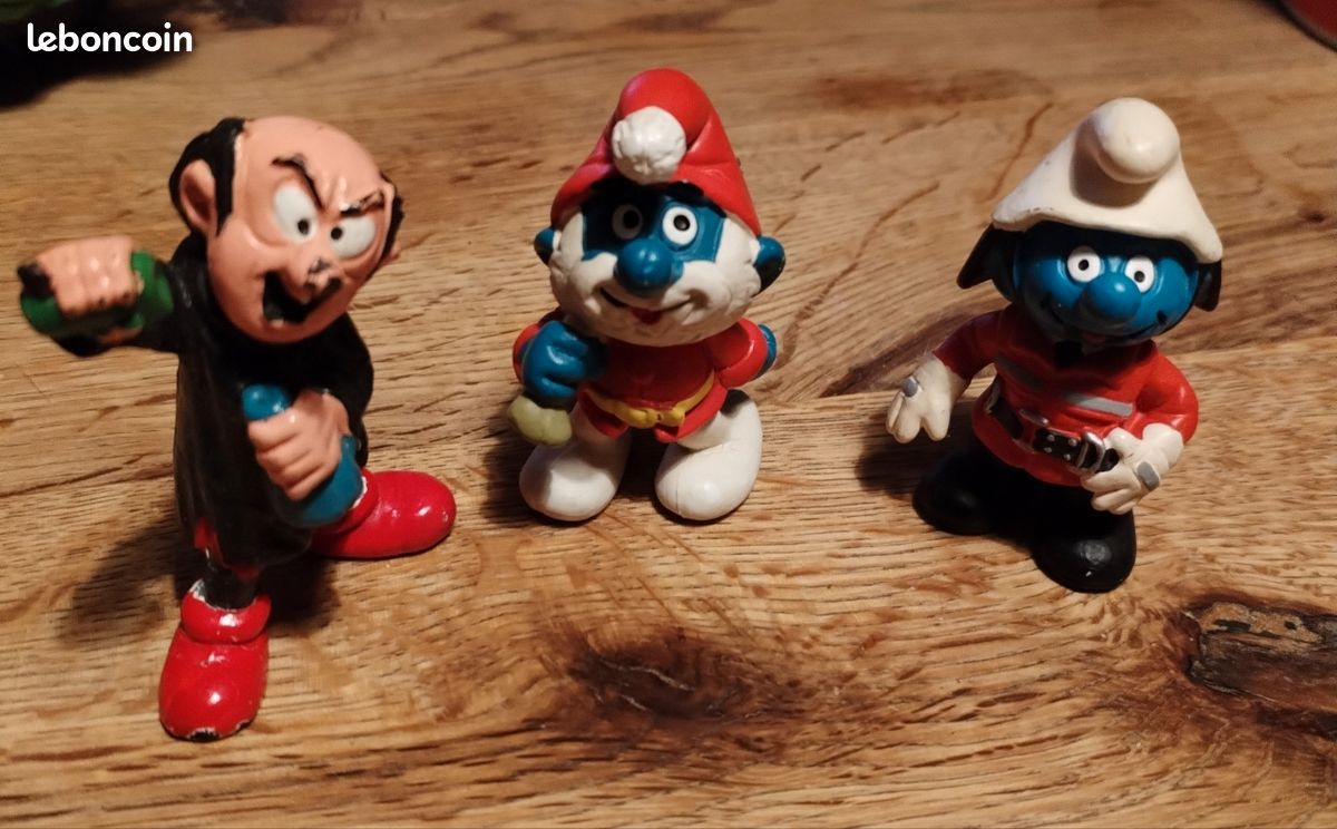 Lot figurines Schtroumpfs et Gargamel - Schleich (image 1)