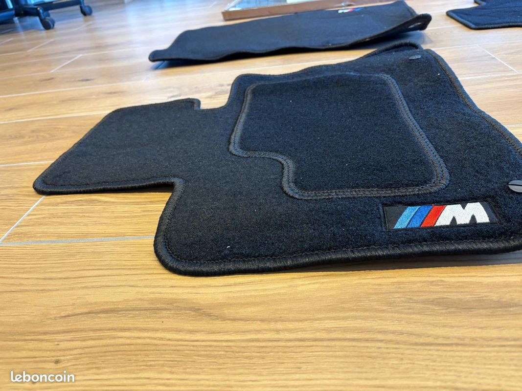 Tapis De Sol Velours Pour BMW X5 E53 (2000-2006) - Lot De 4 Pièces Noir, Antidérapant, Neuf