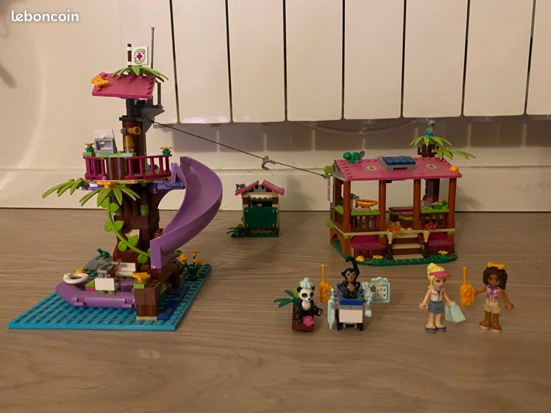 Base de secours dans la jungle LEGO friends (image 1)