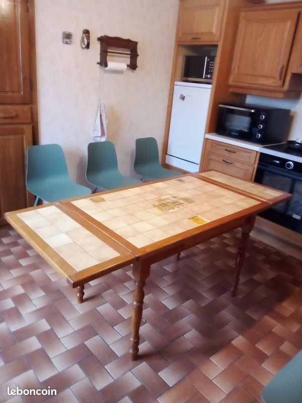Table + deux rallonge + 4 chaise (image 5)