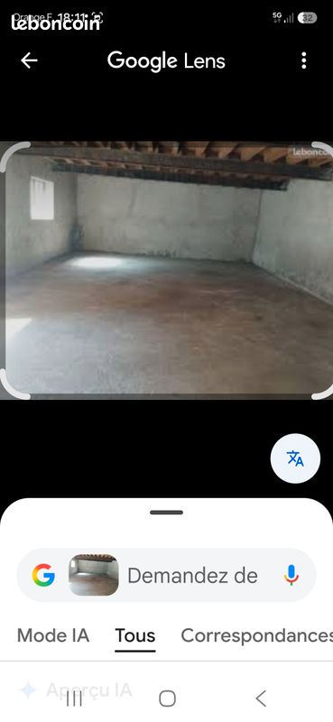 Garage · à Escobecques · 100 €/mois