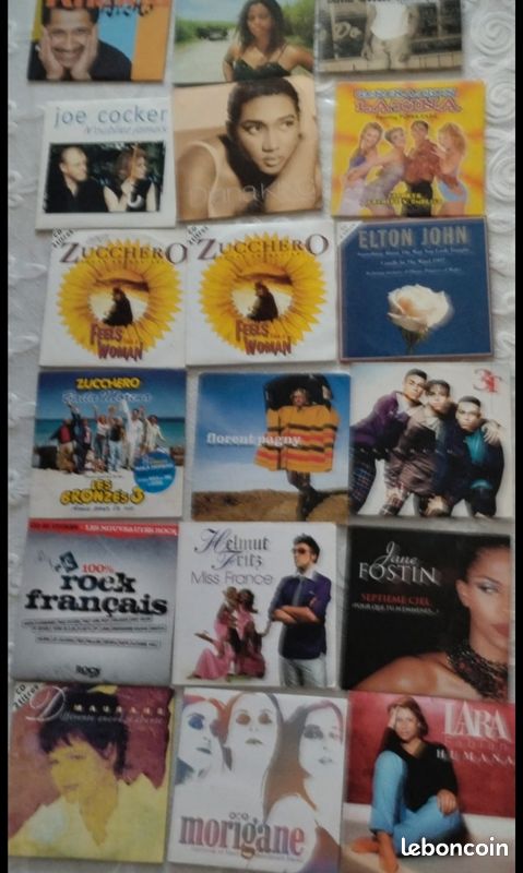 Lot de 195 Cd (image 1)