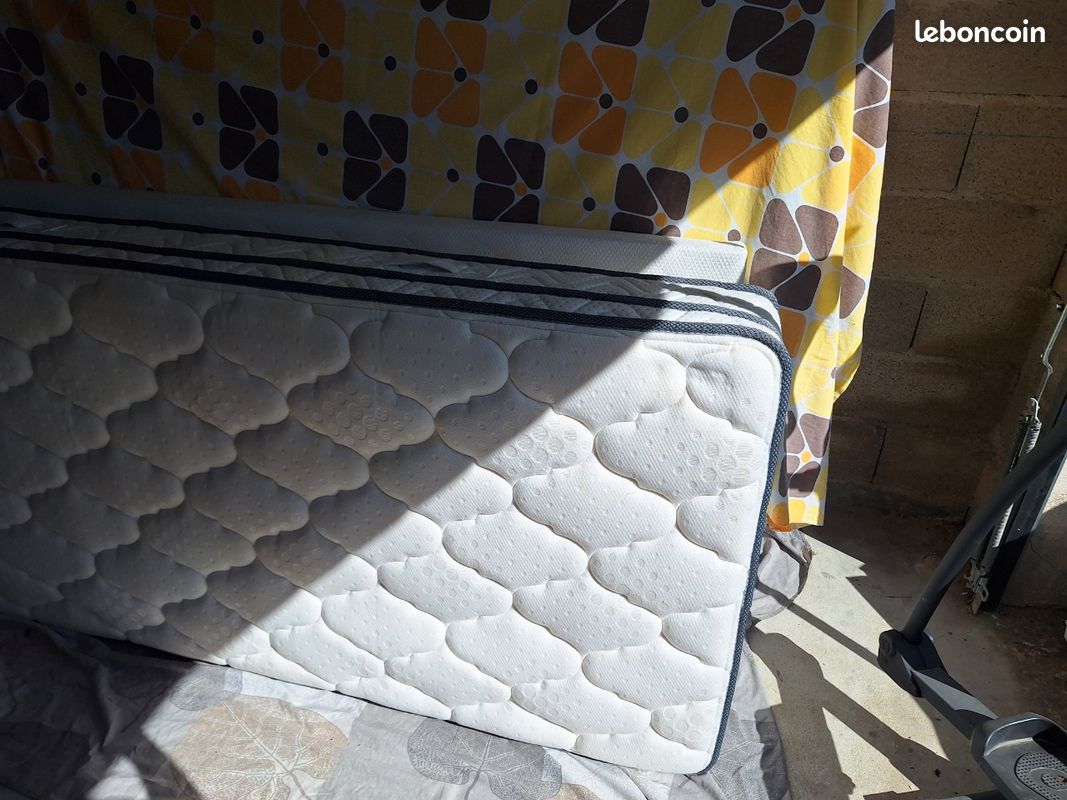 A vendre matelas et sommier dimensions (90) (image 4)
