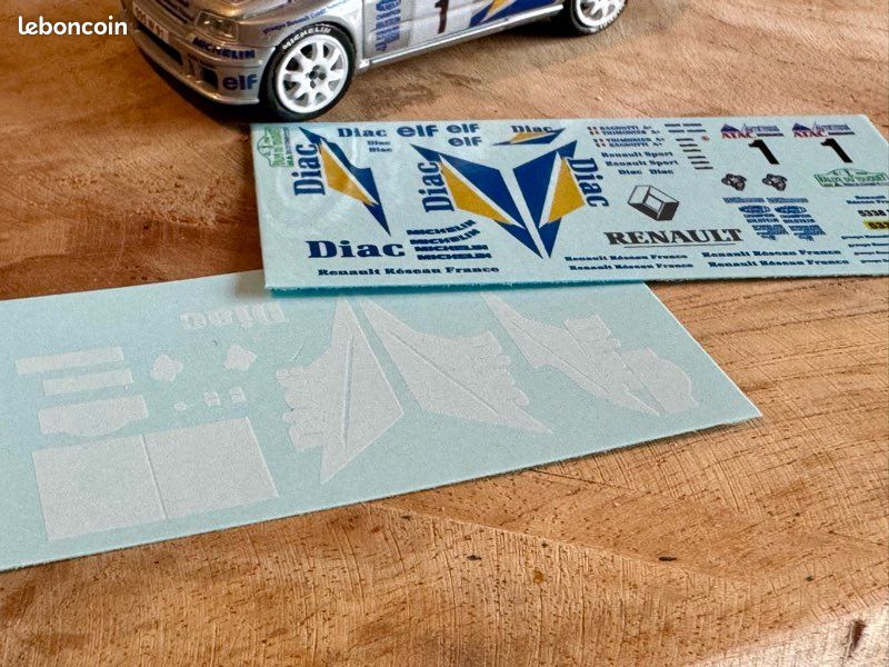 Kit à Monter MINI RACING 1/43 – Renault Master Assistance Clio Diac Usine 1995