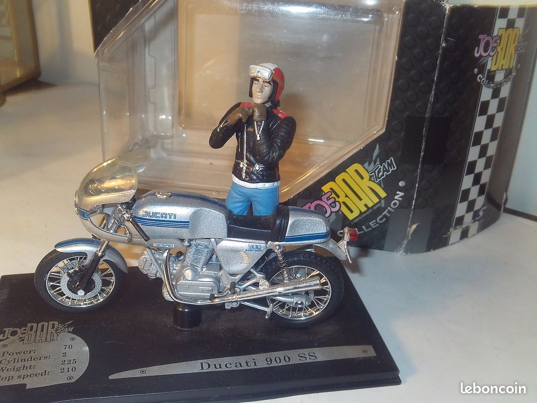 Jeannot Lateigne - Ducati 900 MHR - Figurines Joe Bar Team Série 2 - Prix & Rareté