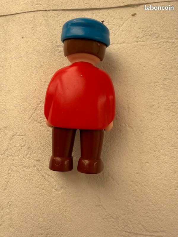 Figurine Geobra Mattel 1992 – Personnage Playmobil Vintage, 8cm, Collection