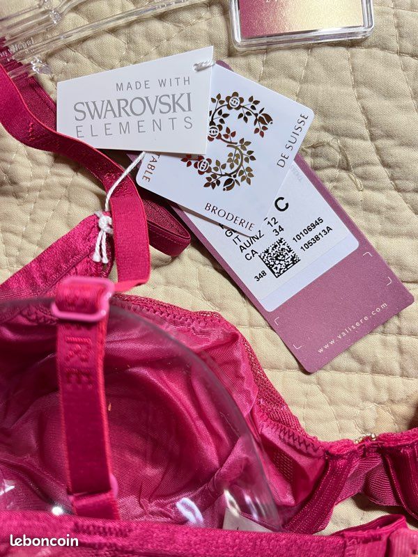 Soutien gorge neuf Valisère / Swarovski (image 5)