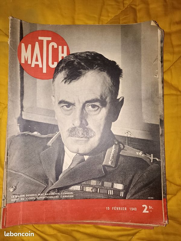 8 numéros match 1940 ww2 (image 1)