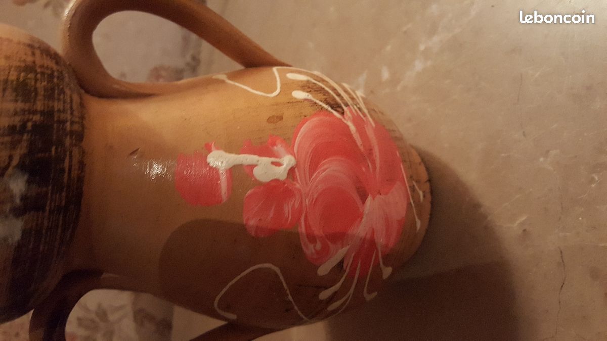 Vase déco peinture à la main (image 2)
