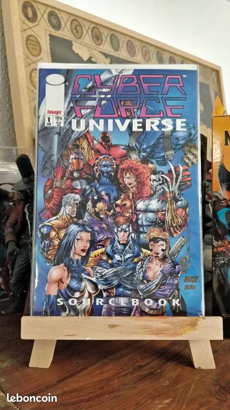Lot Image Comics VO Cyberforce Universe Sourcebook 1 et 2 (image 1)